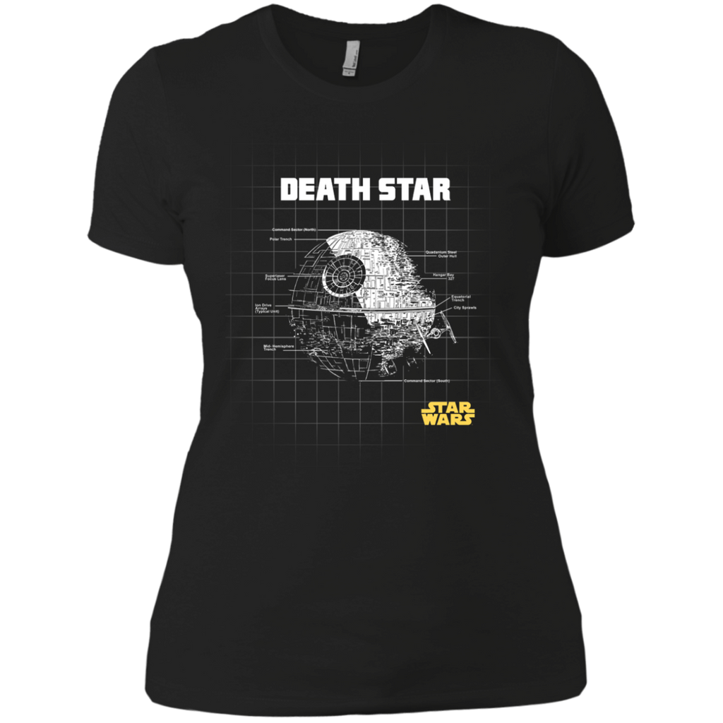 death star schematics T-Shirt