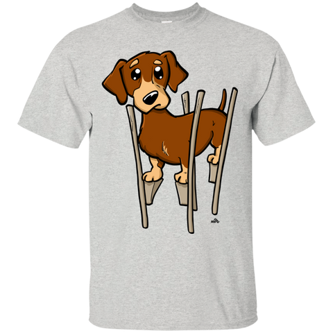 dachshund wiener cartoon dog T-Shirt