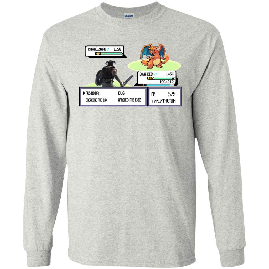 dovahkiin vs charizard T-Shirt