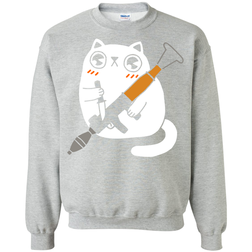 cuddly combat cat sweatshirt T-Shirt