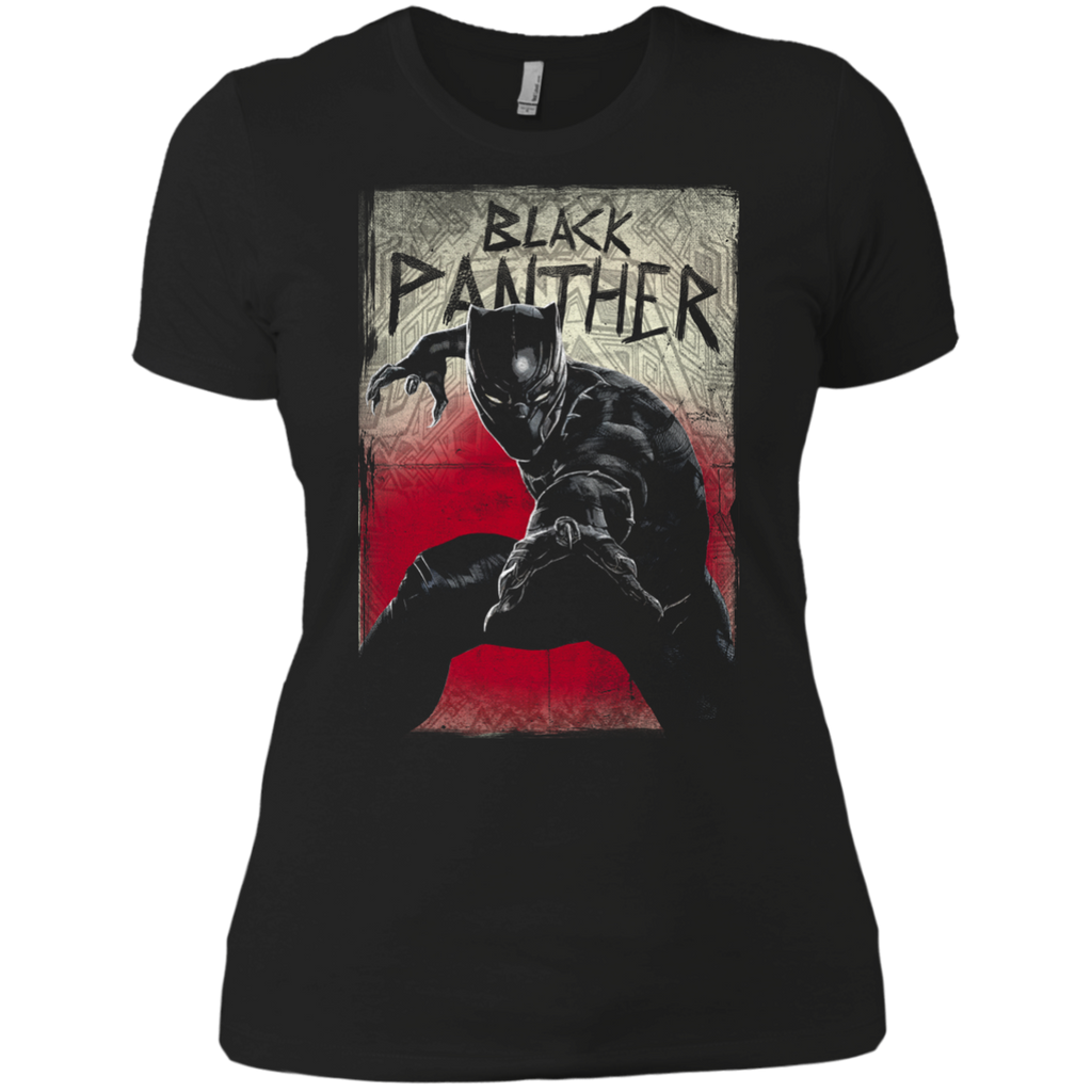 black panther attacks (distressed) T-Shirt