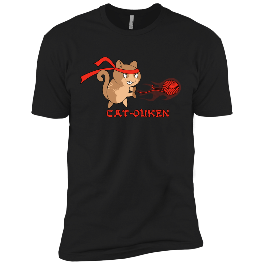 cat-ouken (with text) T-Shirt