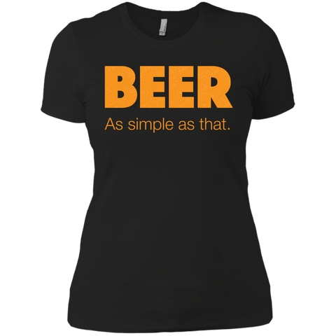 beer as simple as that. T-Shirt