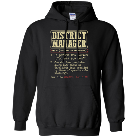 district manager funny dictionary term T-Shirt