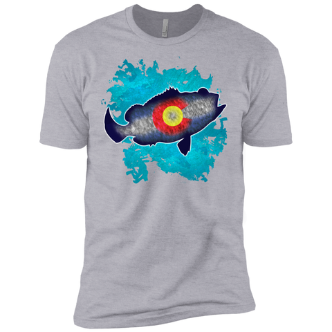 colorado flag bass fish splash T-Shirt