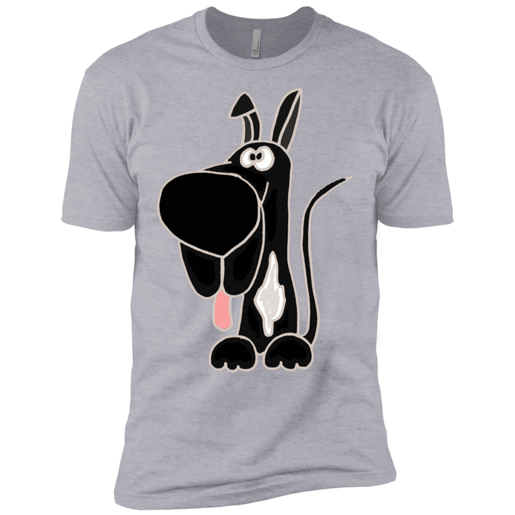 funny cute black great dane dog art T-Shirt