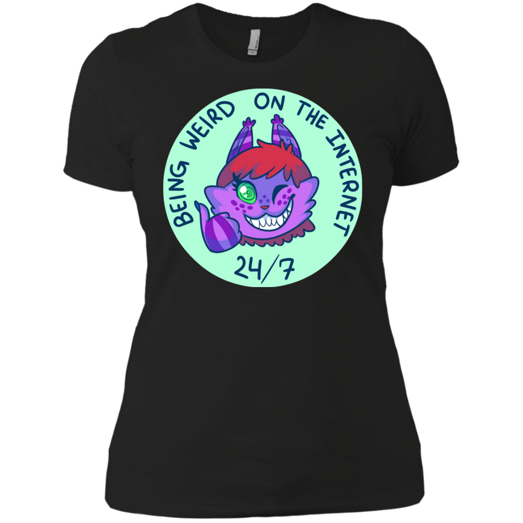 being weird on the intenret sweatshirt T-Shirt