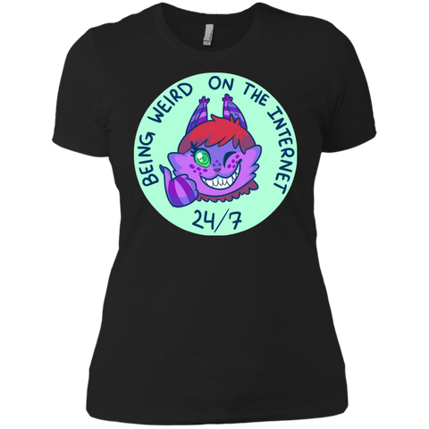 being weird on the intenret sweatshirt T-Shirt