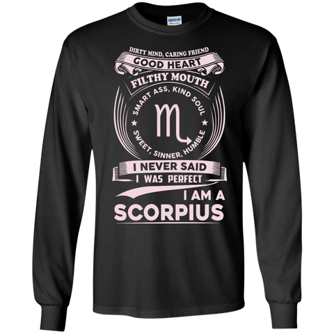 dirty mind caring friend i am a scorpius T-Shirt