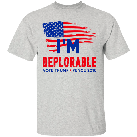 i'm deplorable, vote trump/pence 2016 T-Shirt