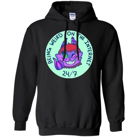 being weird on the intenret sweatshirt T-Shirt