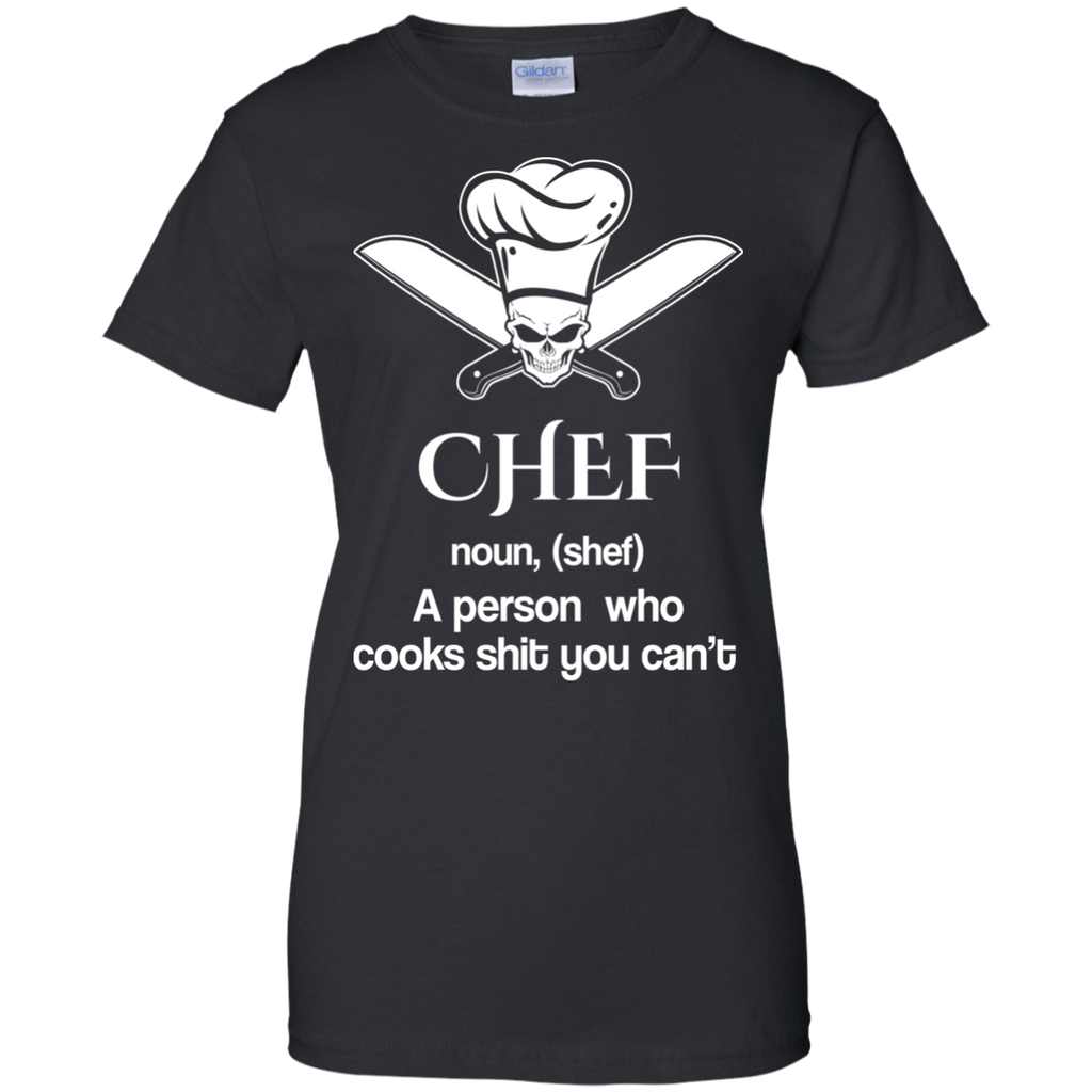 chef noun, (shef) T-Shirt