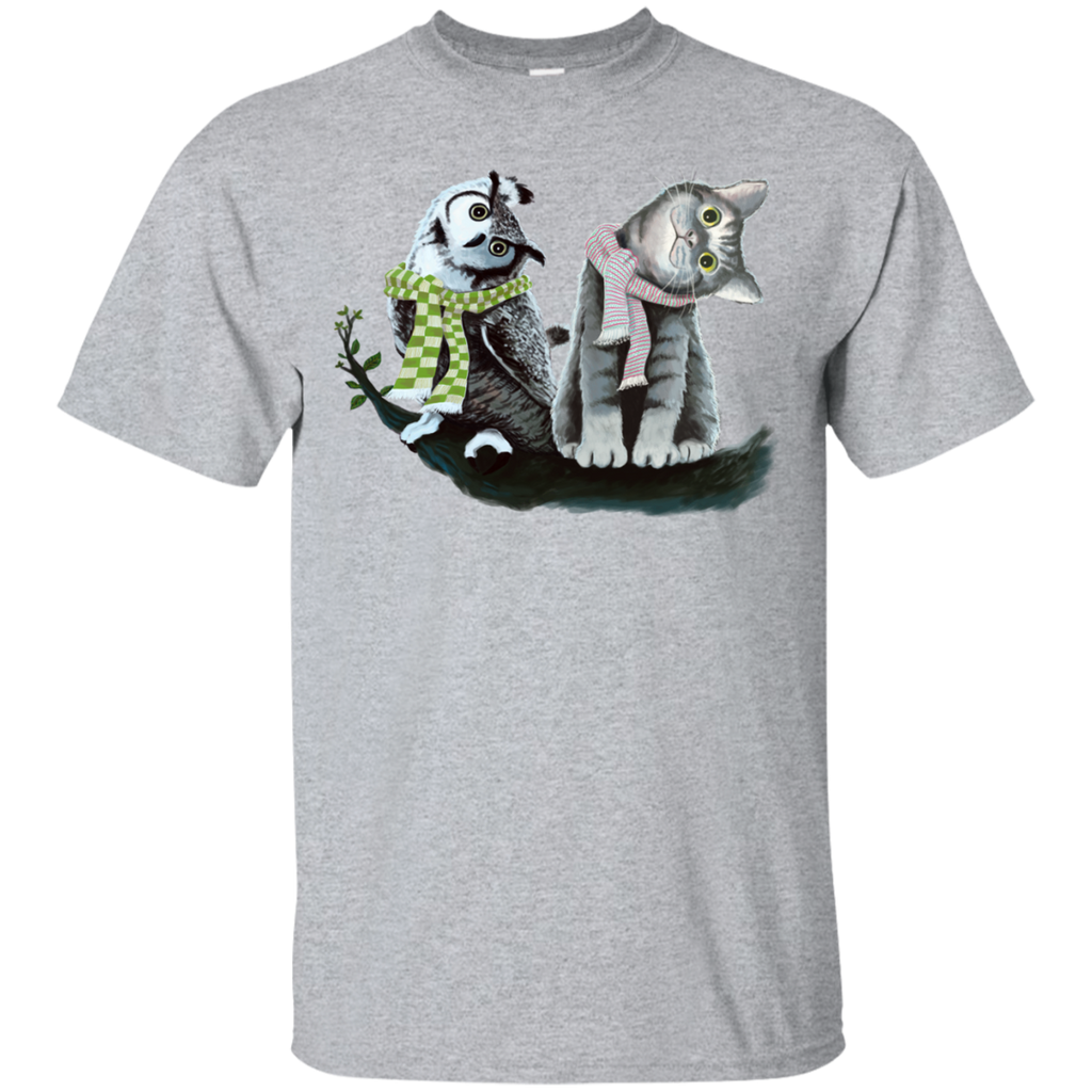 cat and owl sweatshirt T-Shirt