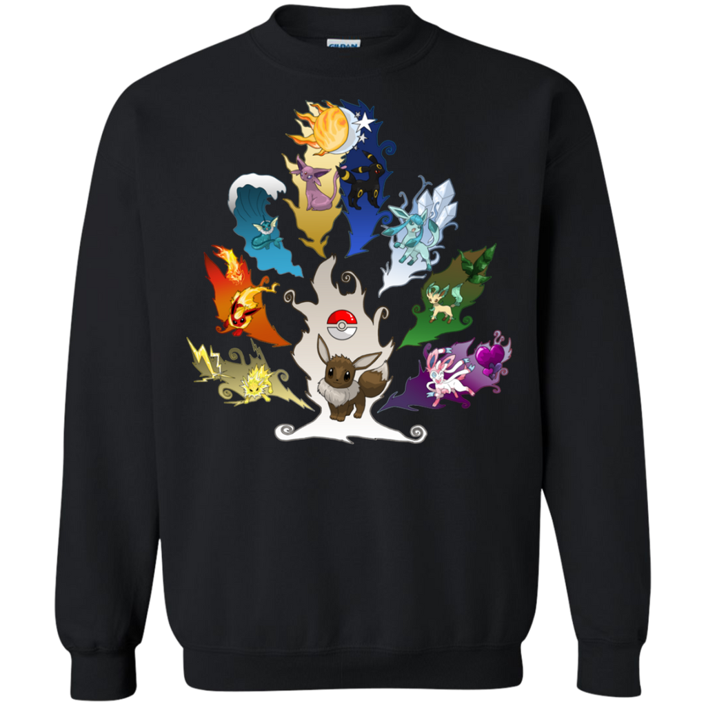 eeveelution tree ver. 2 T-Shirt