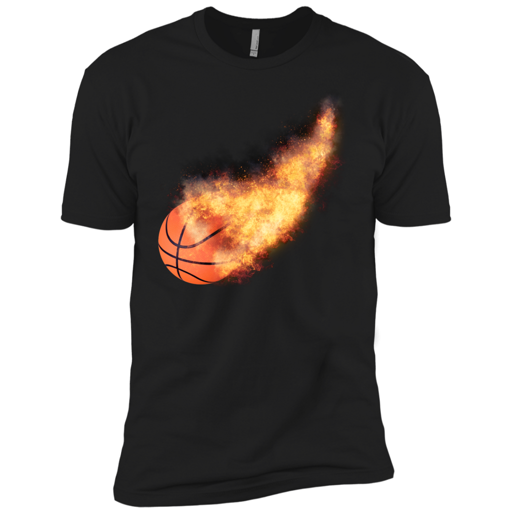 flaming basketball T-Shirt