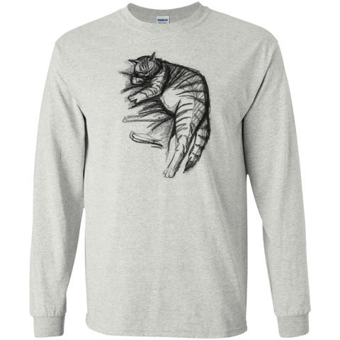fat cat sleeping t- T-Shirt
