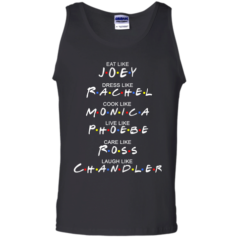 eat like joey. dress like rachel. cook like monica.. T-Shirt