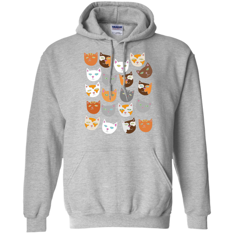 cats everywhere cat pattern sweatshirt T-Shirt