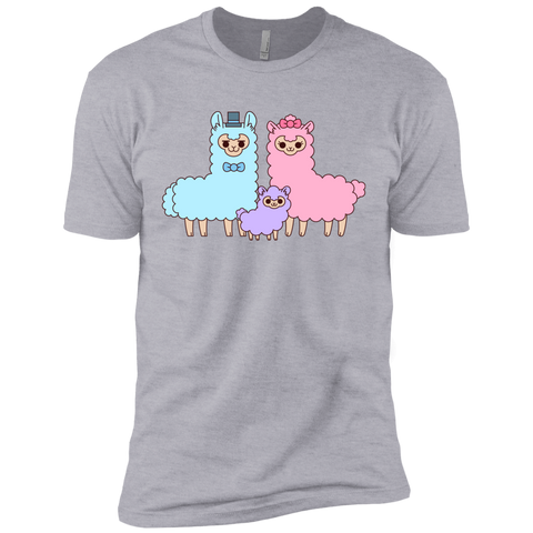 cotton candy alpaca family matching family T-Shirt
