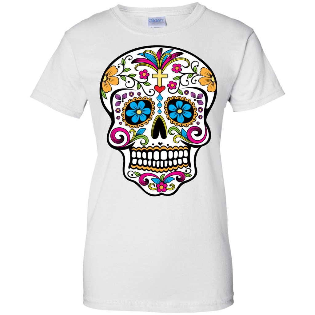day of the dead sugar skull T-Shirt