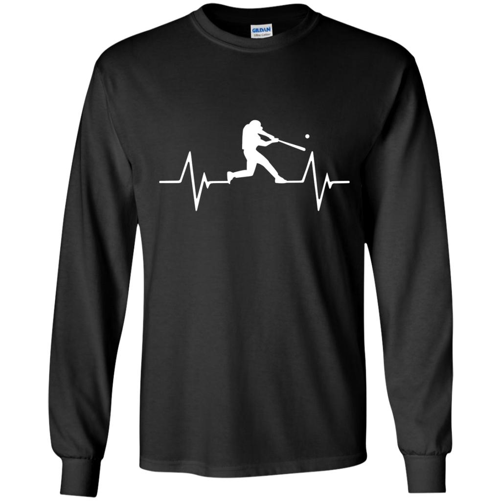 baseball heartbeat love T-Shirt