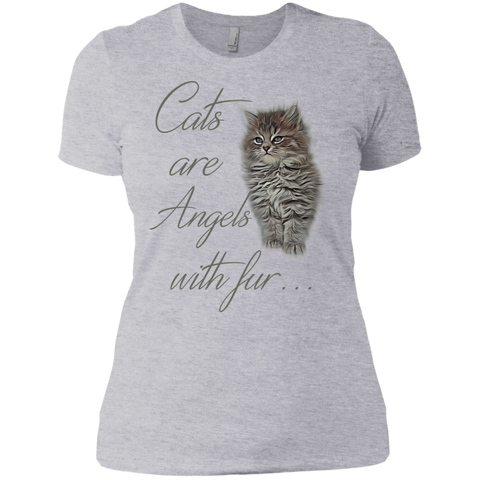 cats are angels with fur ... sweatshirt T-Shirt
