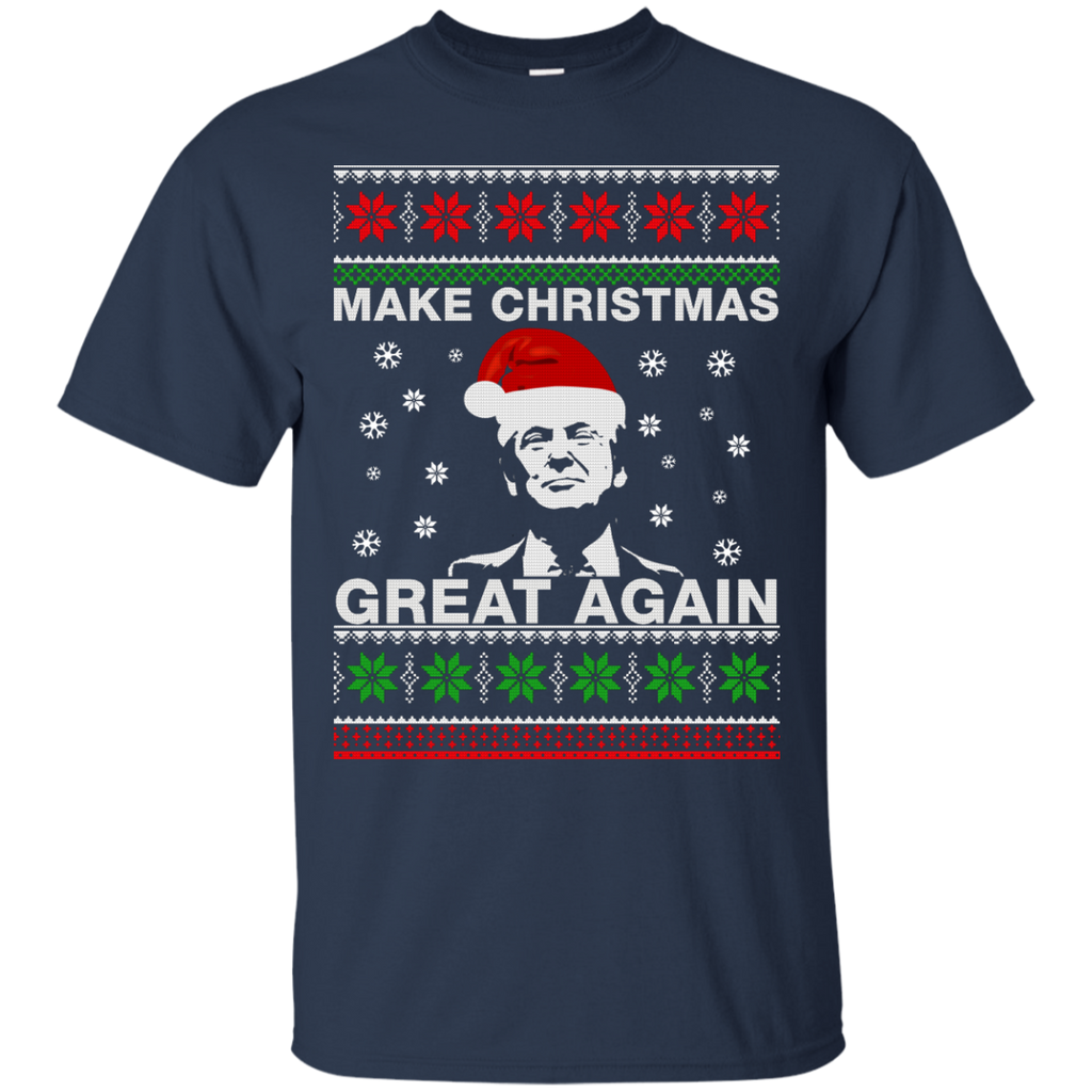 donald trump make christmas great again sweater, T-Shirt