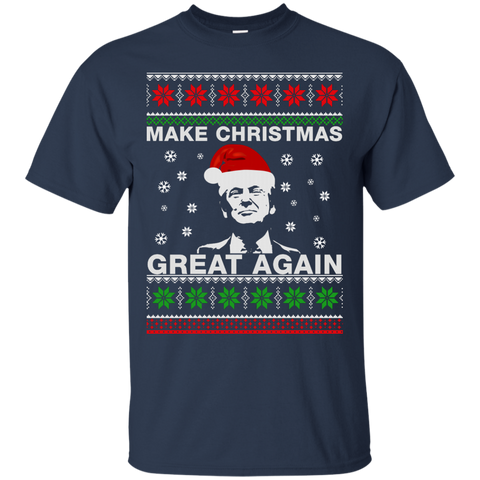 donald trump make christmas great again sweater, T-Shirt
