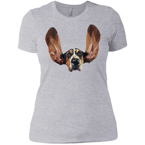 basset hound low poly T-Shirt