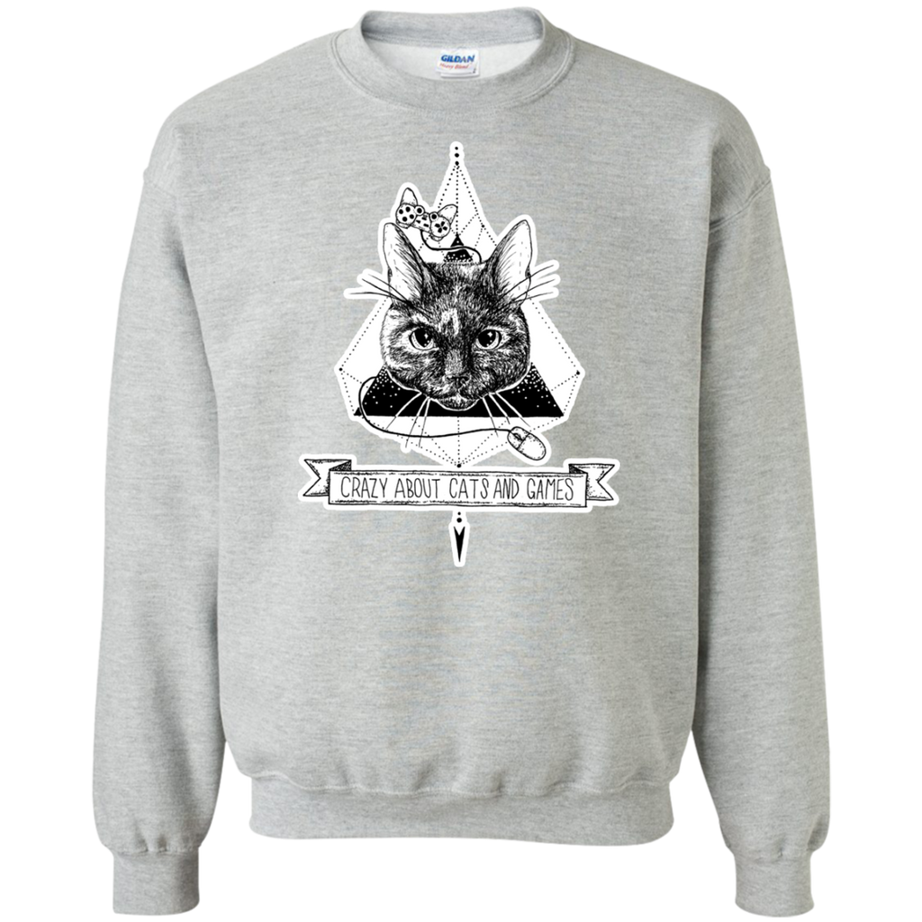 cat and game love sweatshirt T-Shirt
