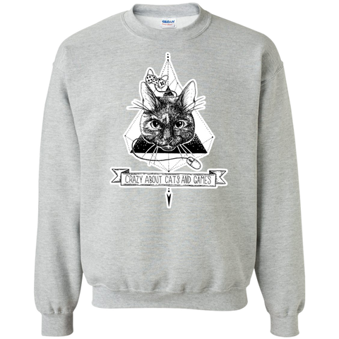 cat and game love sweatshirt T-Shirt
