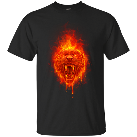 flaming cat t- T-Shirt