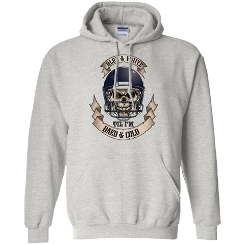 blue & white til i'm dead & cold T-Shirt