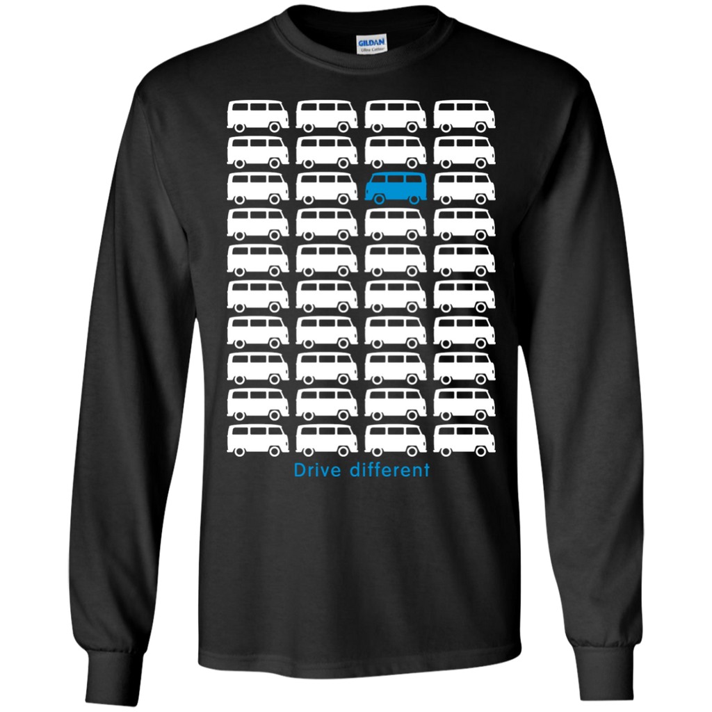 drive different - bus (white) matching family T-Shirt