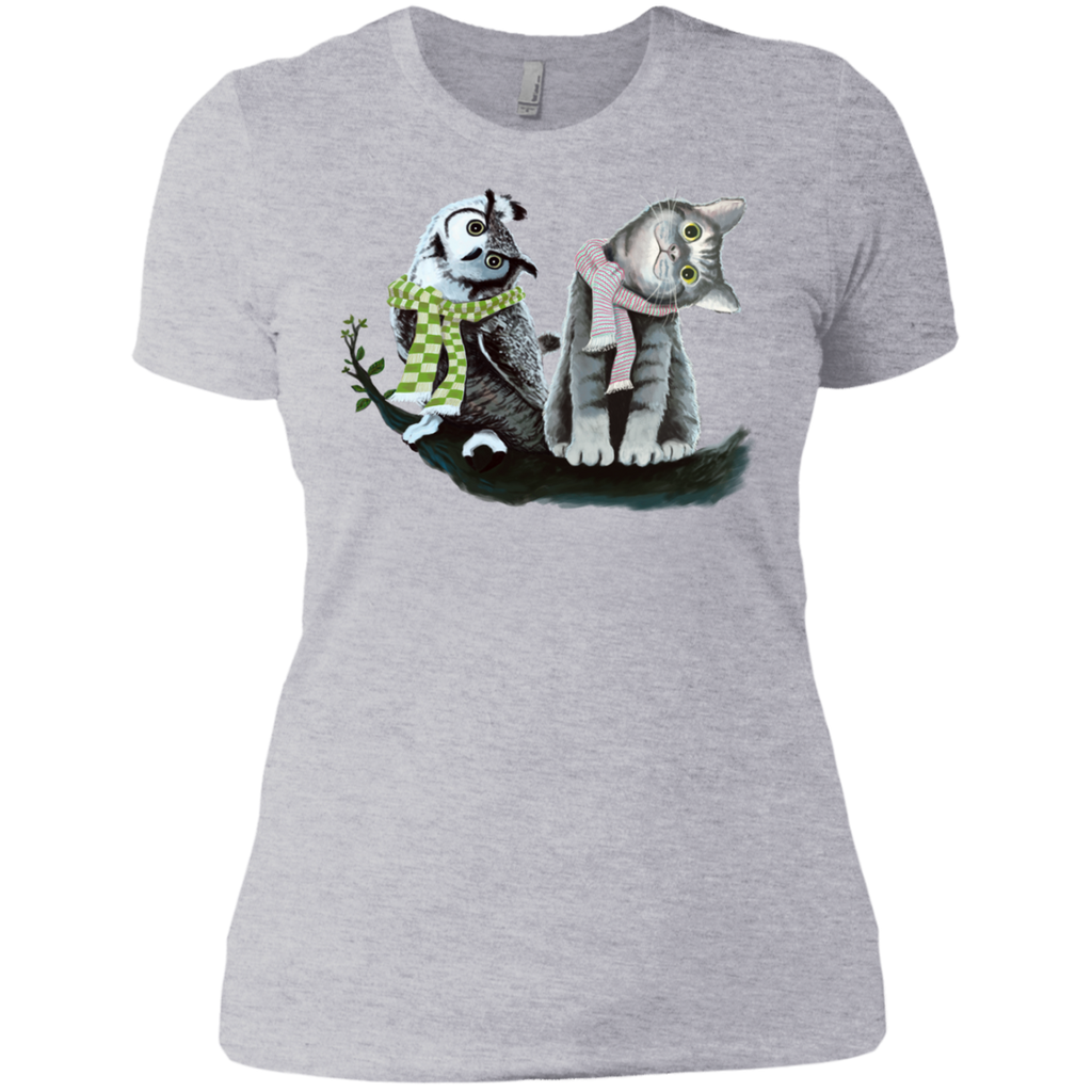 cat and owl sweatshirt T-Shirt