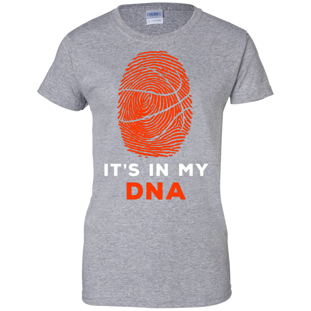 basketball it is in my dna fingerprints T-Shirt