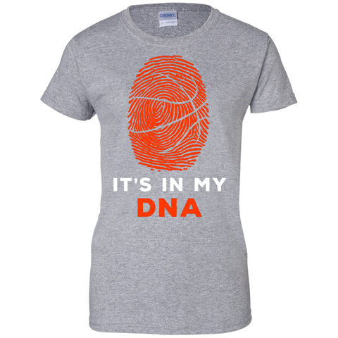 basketball it is in my dna fingerprints T-Shirt