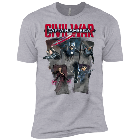 captain america civil war heroes T-Shirt