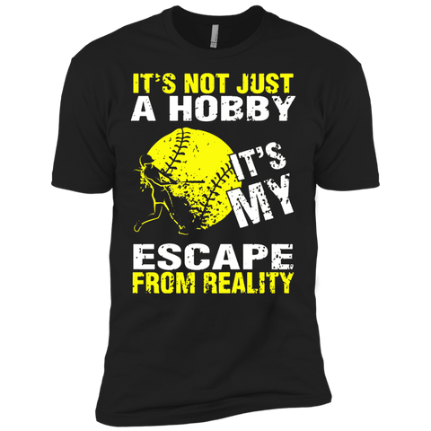 it's not just a hobby it's my escape from reality softball T-Shirt