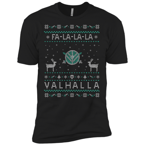 fa la la la valhalla ugly sweater holiday sweater T-Shirt