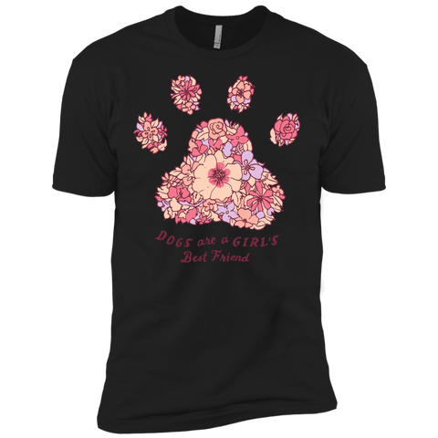 dogs are a girls best friend T-Shirt