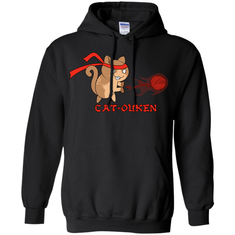 cat-ouken (with text) T-Shirt