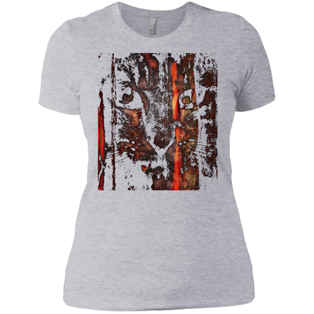 dark cat grunge t- T-Shirt