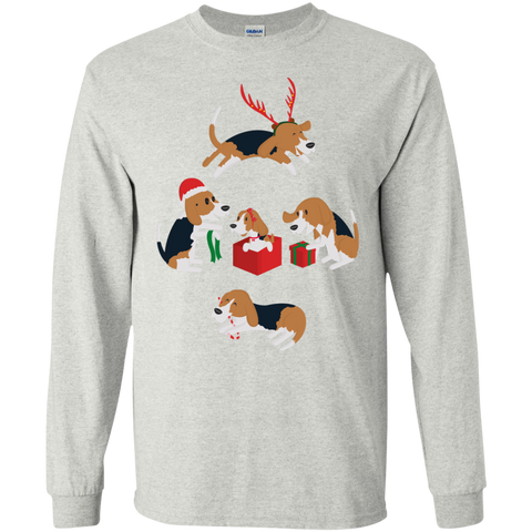 beagle christmas  funny T-Shirt