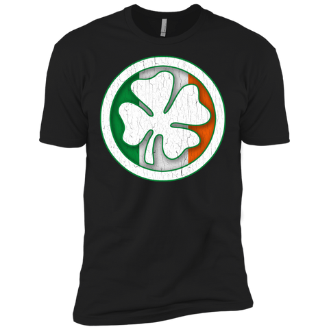 irish flag shamrock circle T-Shirt