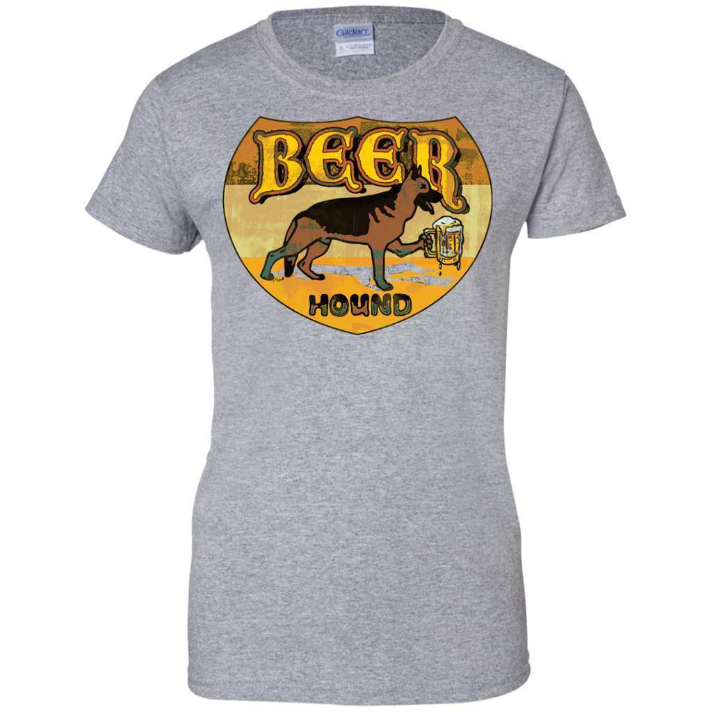 beer hound vintage style drinking T-Shirt