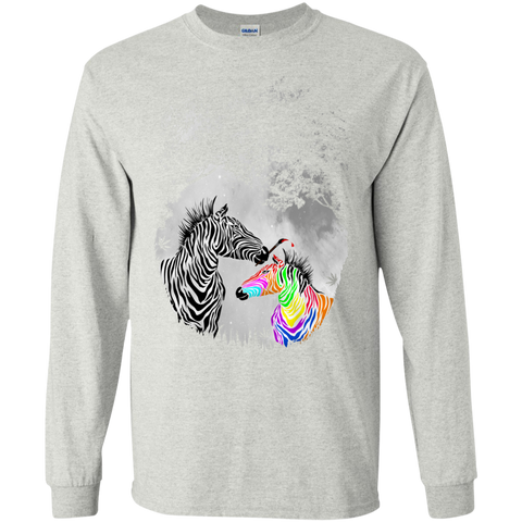 colorful zebra matching family T-Shirt