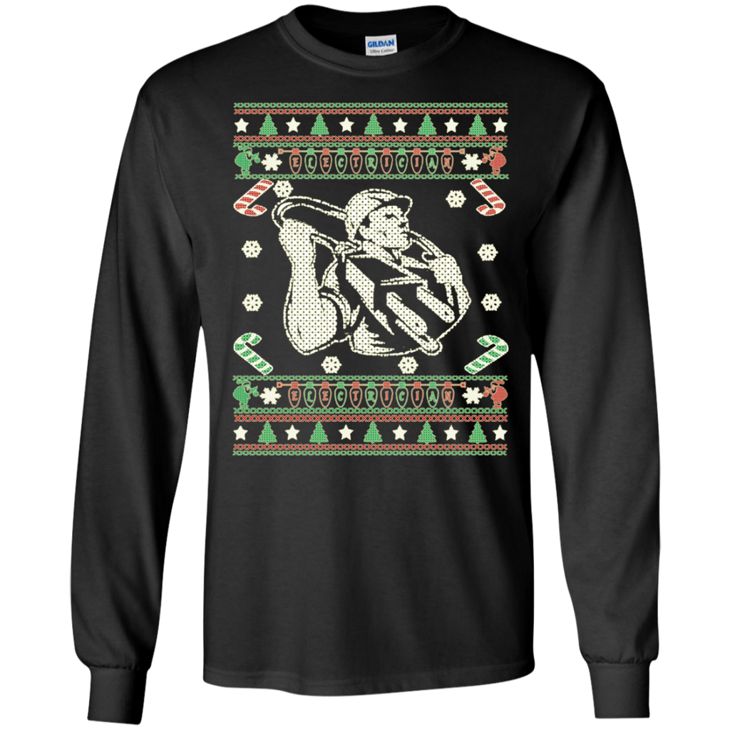 electrician - merry christmas holiday sweater T-Shirt