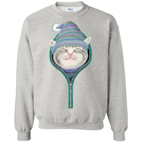 cat in the zip sweatshirt T-Shirt