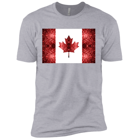 canada flag red sparkles T-Shirt